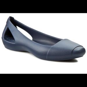 Crocs Sienna Navy flat size 9